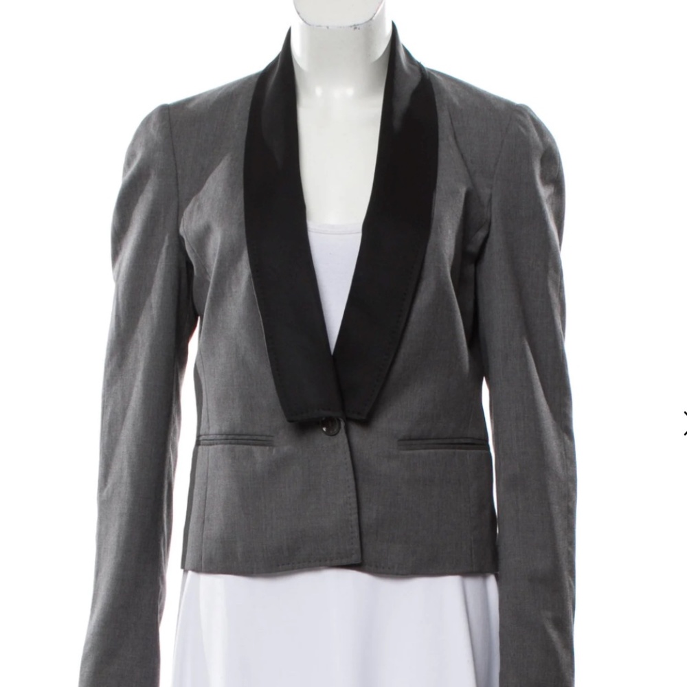 See by Chloé Wool Double-Breasted Blazer